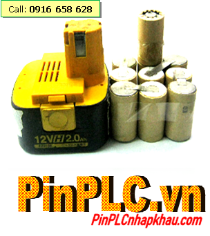 Pin máy khoan Dewat 12v SC2000mAh(2.0AH); NiMh 12v 2.0AH Battery Pack